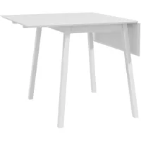 Okwish Klapptisch 110 x 75 x 86 cm weiß