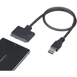 Startech StarTech.com USB 3.0 2.5" SATA III Adapter Kabel - USB 3.0 zu SATA SSD/HDD Konverter für Datenübertragung (USB3S2SAT3CB)