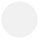 vidaXL Tischfolie Transparent Ø 90 cm