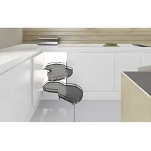 Kesseböhmer Le Mans II Einhängetablare Silber/Grau 400 rechts