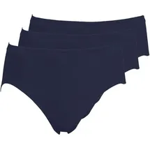 Pompadour Intime Hüftslip 3er Pack 7738-020, 46 | Deepnavy (PO-0180)