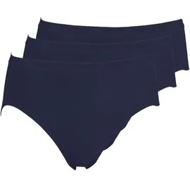 Pompadour Intime Hüftslip 3er Pack 7738-020, 46 | Deepnavy (PO-0180)