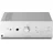 Pro-Ject Stereo Box DS3, Leistungsstarker Stereo-Vollverstärker mit Bluetooth 5, MM/MC Phono Eingang, 3X Line Eingänge, Köpfhörerverstärker (Silber)