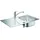 Grohe Eurosmart Set Küchenspüle und Küchenarmatur - edelstahl