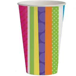 8 Becher `Happy Birthday`