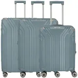 Travelite Elvaa Kofferset 4 Rollen L/M/S - Blaugrau