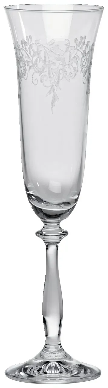 BOHEMIA Cristal Sektkelch NOVEL - H ca. 23.00