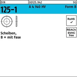 F. REYHER Nchfg. GmbH & Co. KG DIN 125 Flache Scheibe Edelstahl A4 B 46mm ohne Fase Form B