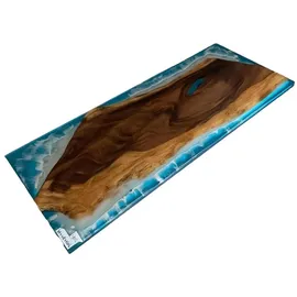 xlmoebel River Table 202 x 75 x 81 cm blau