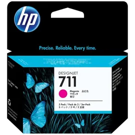 HP 711 magenta 3 St.