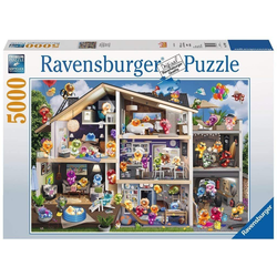 Ravensburger Puzzle Gelini Puppenhaus, 5000 Puzzleteile