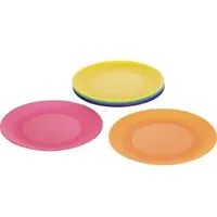 Kigima Teller 25 cm mehrfarbig 8er Set
