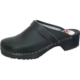 Saliha Clogs (Ferse offen) schwarz Gr.: 43