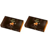 Hofbauer Wien Rohkost Orangette, Schokolierte Orangenscheiben, 1000 g (Packung mit 2)