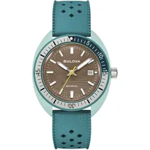 BULOVA 98B446 Herrenuhr Snorkel Petrol