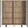 Home Affaire Highboard Ferretti braun