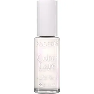 Poderm Nagellack Color Care Tea Tree Für Gelbe Und Beschädigte Nägel 122 Perlenweiß 8ml