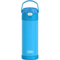 Thermos kids FUNTAINER WATER BOTTLE 0,47l, neon blau, Thermoflasche