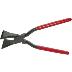 STUBAI Spengler-Falzzange gerade eingelegtes Gewerbe Breite 60 mm Länge 270 mm