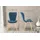 CLP 2er Set Esszimmerstuhl Elda blau/Samt