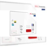 ALLboards Magnetisches Whiteboard – PREMIUM EXPO Alurahmen 120x90cm