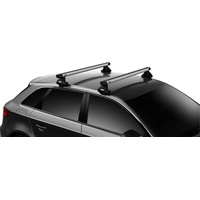 Thule Dachträger Thule mit Toyota Hilux SW4 SUV Dachreling 06-15