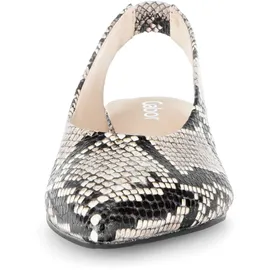 Gabor GABOR, Slingpumps hellbeige / schwarz), / offwhite 36