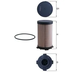 Kraftstofffilter MAHLE KX 484D