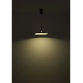 GLOBO Hängeleuchte Esszimmerlampe Pendelleuchte LED schwarz matt Retro 3 Flammig opal