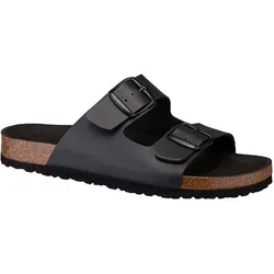 LICO Herren Pantolette Bioline Man Vegan, schwarz, 44