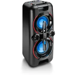 Kärcher Karcher PS 4460 Bluetooth Soundanlage, Radio, LED Lichtshow, Bass Boost Funktion, inkl. Mikrofon