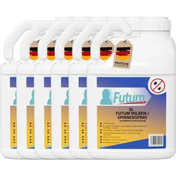 Futum 6x5L Milben- / Spinnenspray Spray 30 l