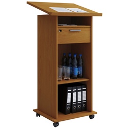 VCM Stehpult »Meeta«, BxHxL: 50 x 108,3 x 60 cm - braun