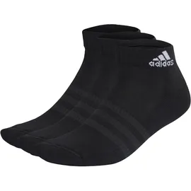 adidas Cushioned Sportswear Ankle 3er Pack Black / White 28-30