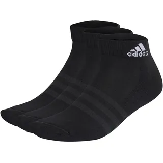 adidas Cushioned Sportswear Ankle 3er Pack Black / White 28-30