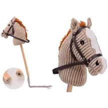 Johntoy Steckenpferd mit Sound und kurzem Stock