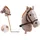 Johntoy Steckenpferd mit Sound und kurzem Stock
