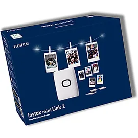 Fuji Instax Mini Link 2 Sofortbildkamera - White - One Size