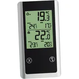 TFA Funkthermometer Joker auß.-50 b.70GradC/ in.0 b.50GradC H152xB82xT72mm Ku.TFA