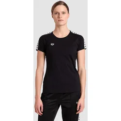T-Shirt Frauen Team - Black-white-black - XS