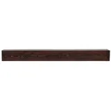 Vevor Kaminsims Naturholz 152,4 x 20,3 x 15,2 cm Tragkraft 22,7 kg Braun