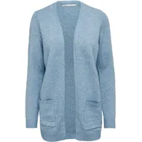 Only Strickjacke ONLLESLY in melierter Optik, blau