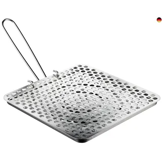 Ibili Toaster für Gasherd, verzinntes Eisen, 20 x 20 cm