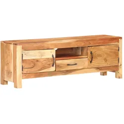 TV-Schrank 116x30x40 cm Massivholz Akazie