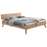 Hasena Ancona 90 x 200 cm Holz Braun Kernbuche