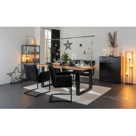 LIV'IN Esstisch MODENA, Eiche massiv geölt - 180 x 90 cm