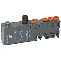 Riegler Pneumatik Logikelement, Timer, Alu anodisiert / Technopolymer