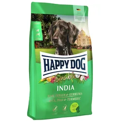 HAPPY DOG India Reis / Erbsen / Kurkuma Hundetrockenfutter 2,8 Kilogramm