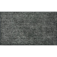 Badematte Badematte "Frisco" REDBEST, Höhe 20 mm, rund, gemustert grau|schwarz rund - 90 cm x 90 cm x 20 mm