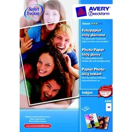 Avery Zweckform Avery Zweckform Fotopapier glänzend 180 g/qm 100 Blatt